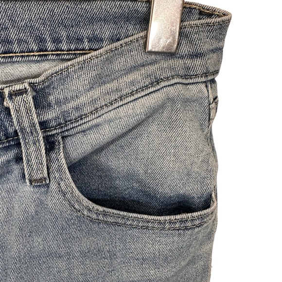 Urban Outfitters Girlfriend High-Rise Chop Jeans - Light Denim Blue, Size 29 - Picture 4 of 7